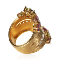 Hueb Yellow Gold Diamond Amazonia Buriti Pomar Ring 3