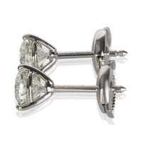 Tiffany & Co. Platinum Diamond Stud Earrings 4