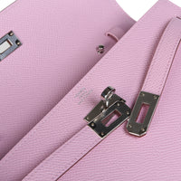 Hermès Mauve Sylvestre Epsom Kelly To Go PHW Handbag 10