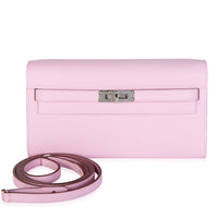 Hermès Mauve Sylvestre Epsom Kelly To Go PHW Handbag fv