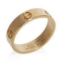 Cartier Yellow Gold Love Ring 4