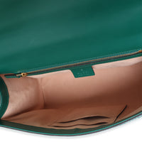 Gucci Green ssima Medium Padlock Shoulder Bag Handbag 8