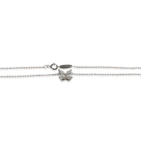 Tiffany & Co. Platinum Diamond Medium Model Victoria Pendant 2