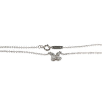 Tiffany & Co. Platinum Diamond Small Model Victoria Pendant 2
