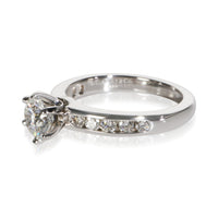 Tiffany & Co. 0.98 ct Round Brilliant Diamond Engagement Ring 2