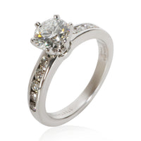 Tiffany & Co. 0.98 ct Round Brilliant Diamond Engagement Ring 4