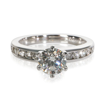 Tiffany & Co. 0.98 ct Round Brilliant Diamond Engagement Ring fv