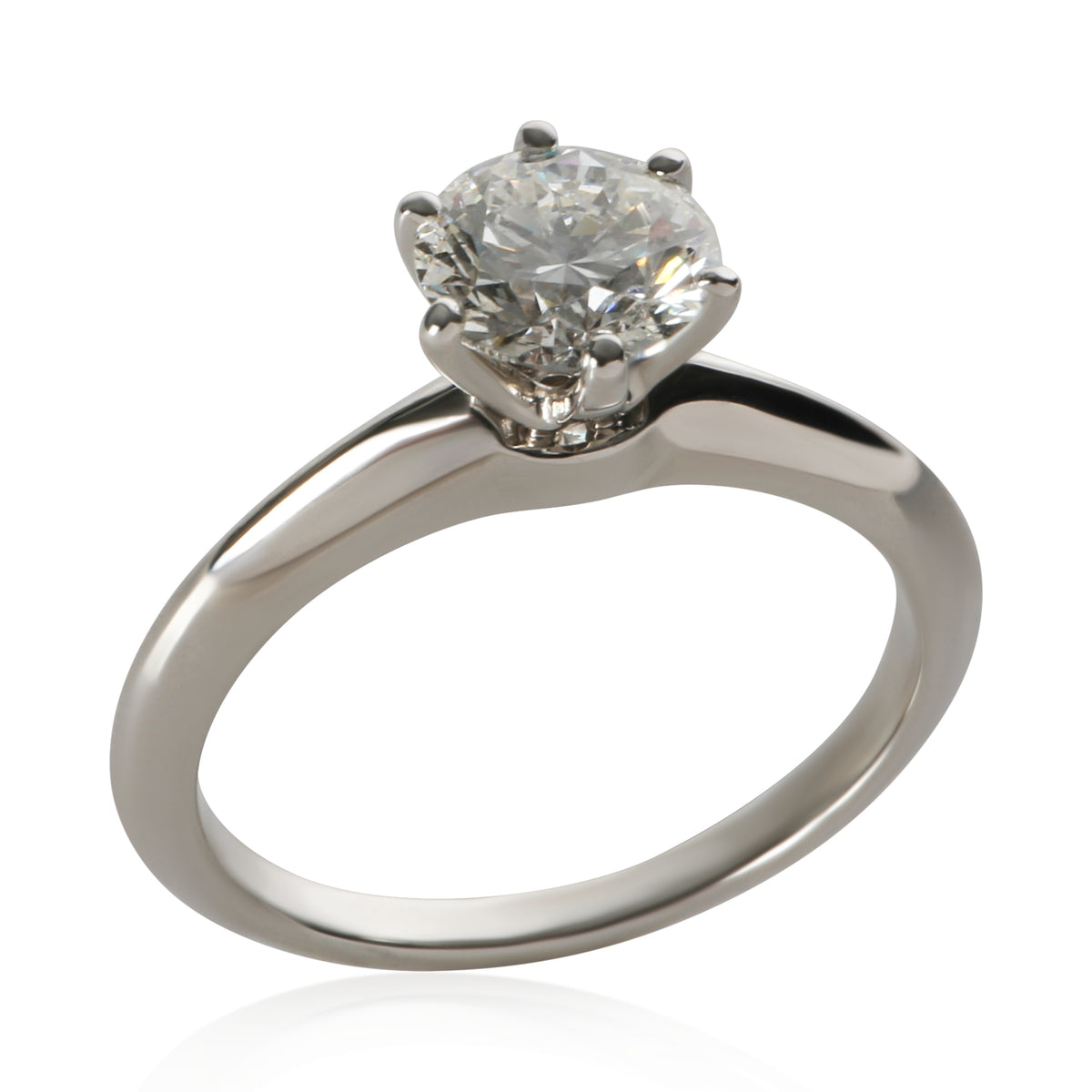 Tiffany & Co. 1.09 ct Round Brilliant Diamond Engagement Ring 5