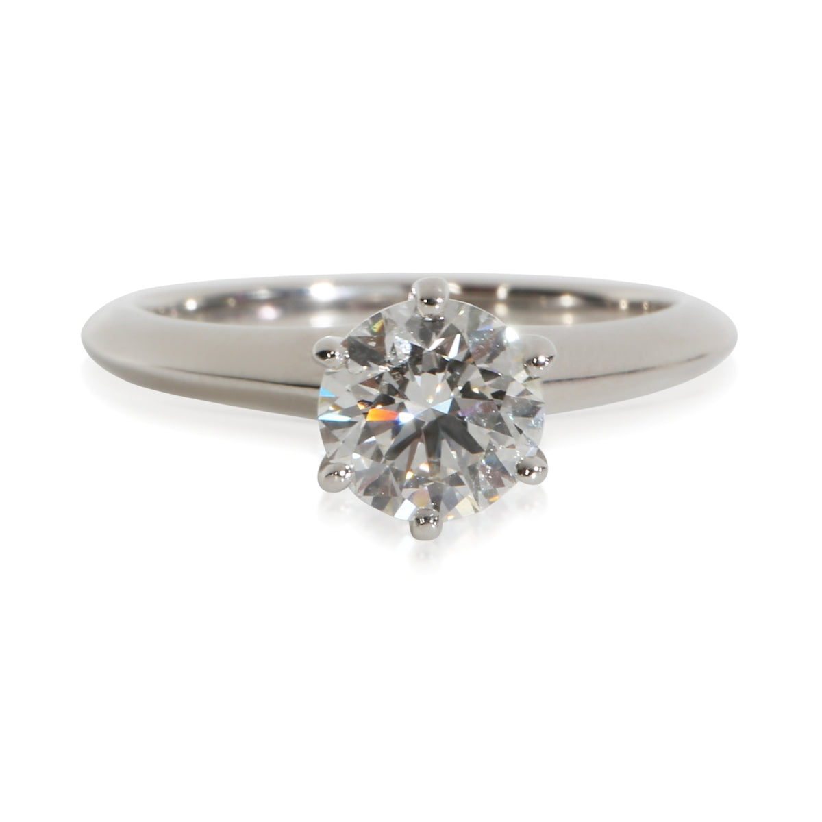 Tiffany & Co. 1.09 ct Round Brilliant Diamond Engagement Ring fv