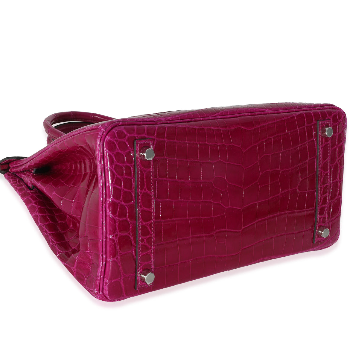 Rose Pourpre Shiny Niloticus Birkin 30 PHW