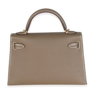 Etoupe Epsom Mini Sellier Kelly 20 GHW