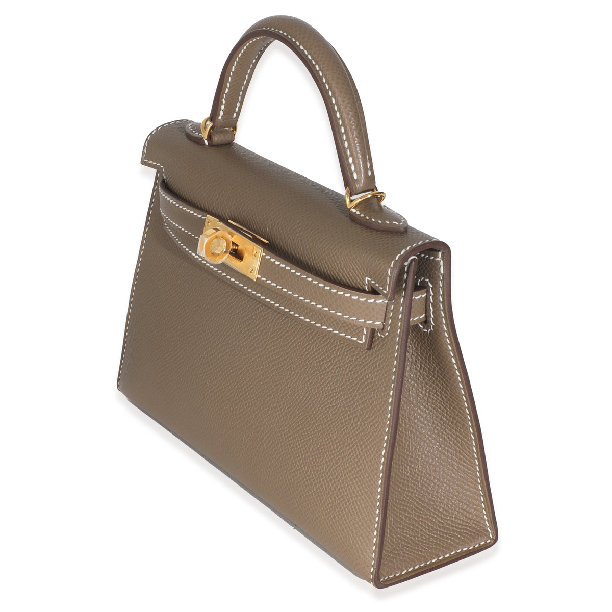 Etoupe Epsom Mini Sellier Kelly 20 GHW