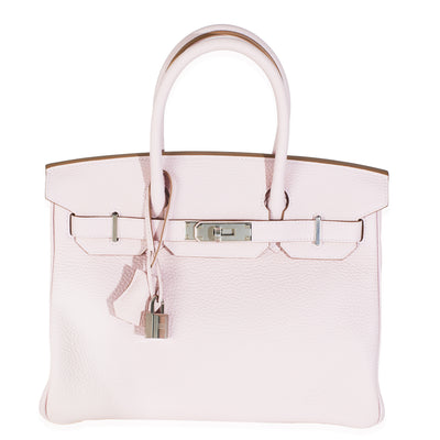 Mauve Pale Togo Birkin 30 PHW