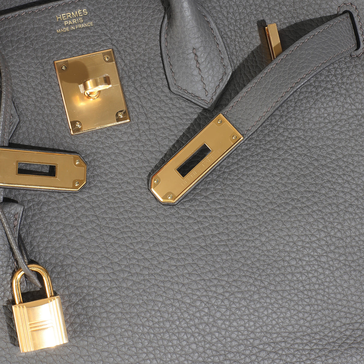 Gris Etain Togo Birkin 30 GHW