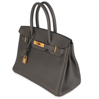 Gris Etain Togo Birkin 30 GHW