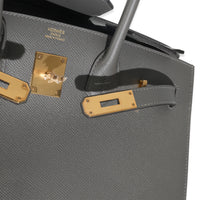 Gris Meyer Epsom Sellier Birkin 30 GHW