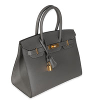 Gris Meyer Epsom Sellier Birkin 30 GHW