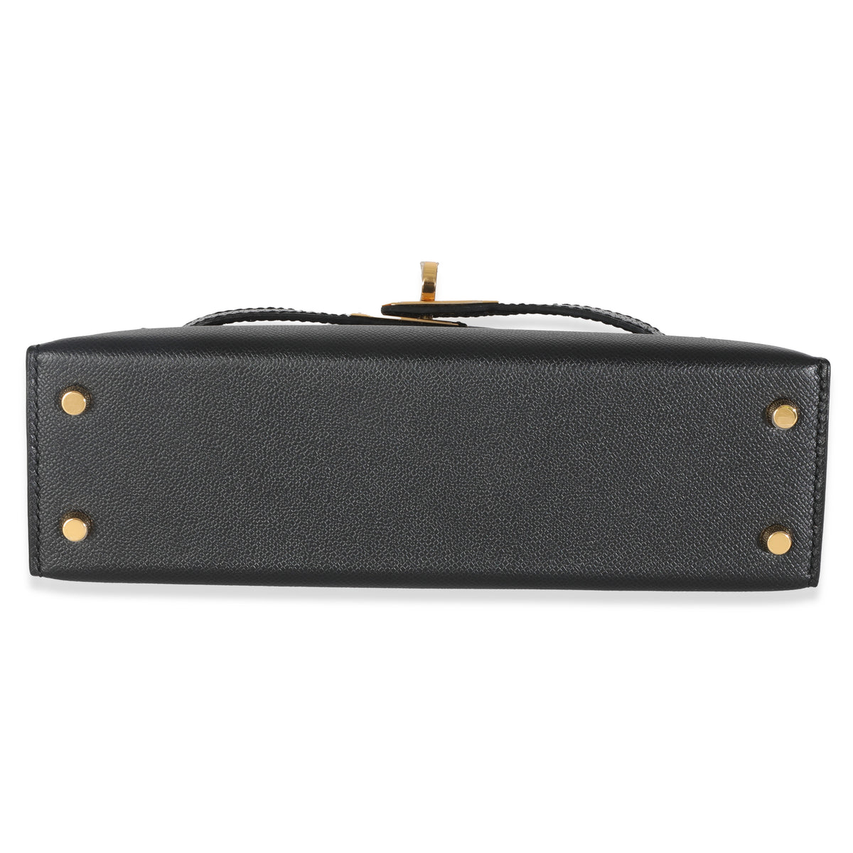 Black Madame Lizard Touch Mini Kelly 20 II GHW