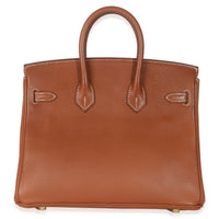 Fauve Barenia Birkin 25 GHW