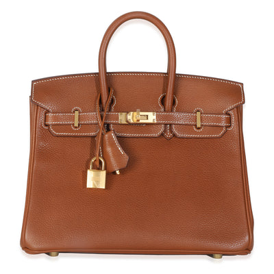 Fauve Barenia Birkin 25 GHW