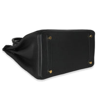 Black Togo Birkin 30 GHW