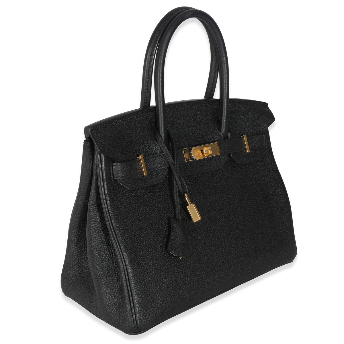 Black Togo Birkin 30 GHW