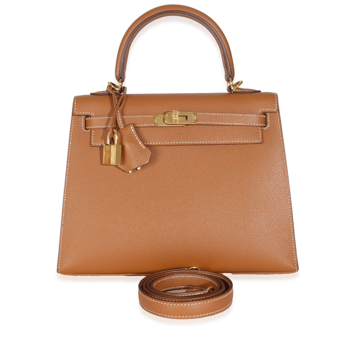 Gold Epsom Sellier Kelly 25 GHW