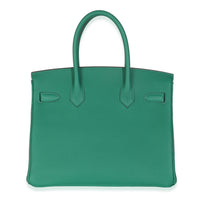 Vert Vertigo Togo Birkin 30 PHW