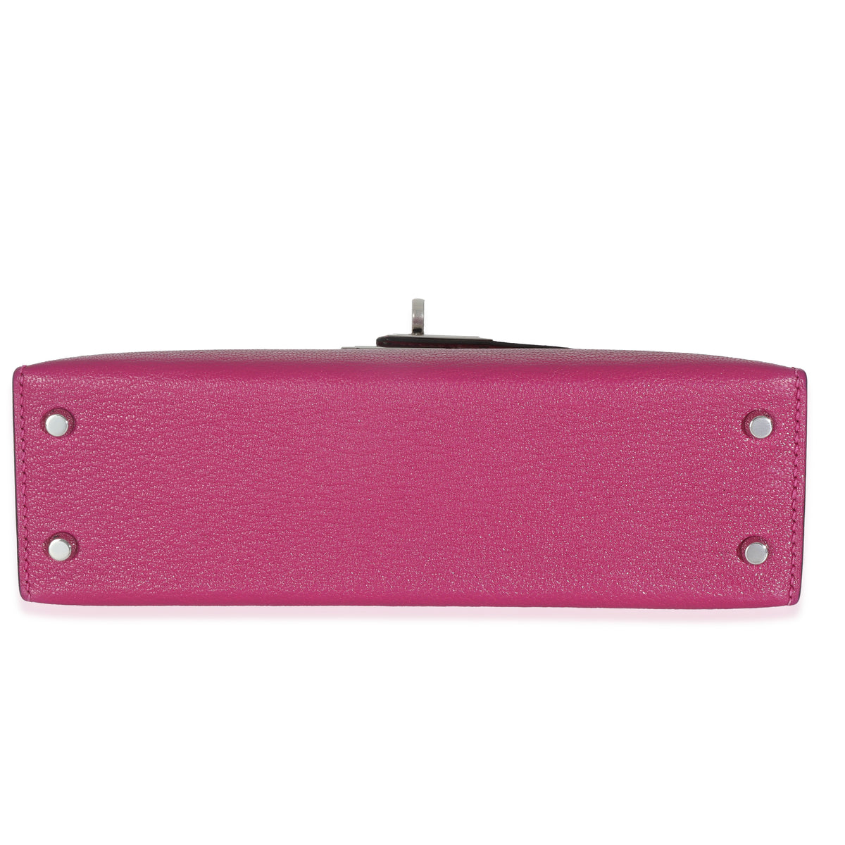 Rose Pourpre Chevre Mysore Sellier Mini Kelly 20 II PHW
