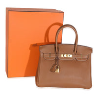 Gold Togo Birkin 30 GHW