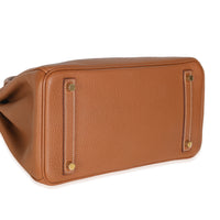 Gold Togo Birkin 30 GHW