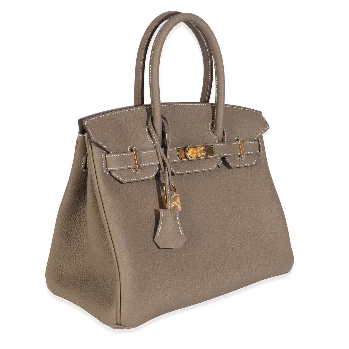 Etoupe Togo Birkin 30 GHW