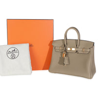 Beige Marfa Togo Birkin 25 GHW