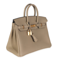 Beige Marfa Togo Birkin 25 GHW