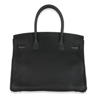 Black Togo Birkin 30 GHW