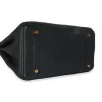 Black Togo Birkin 30 GHW