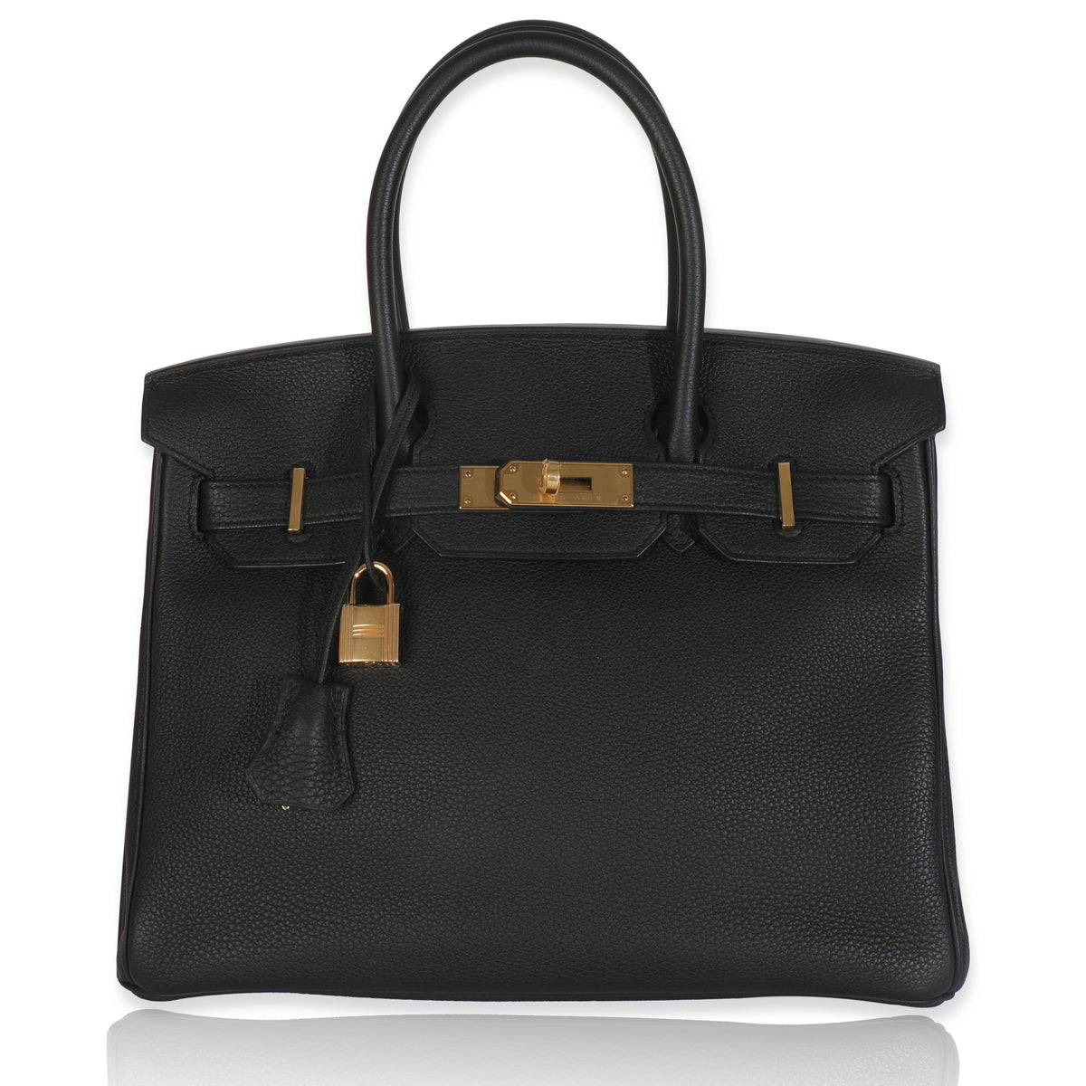 Black Togo Birkin 30 GHW