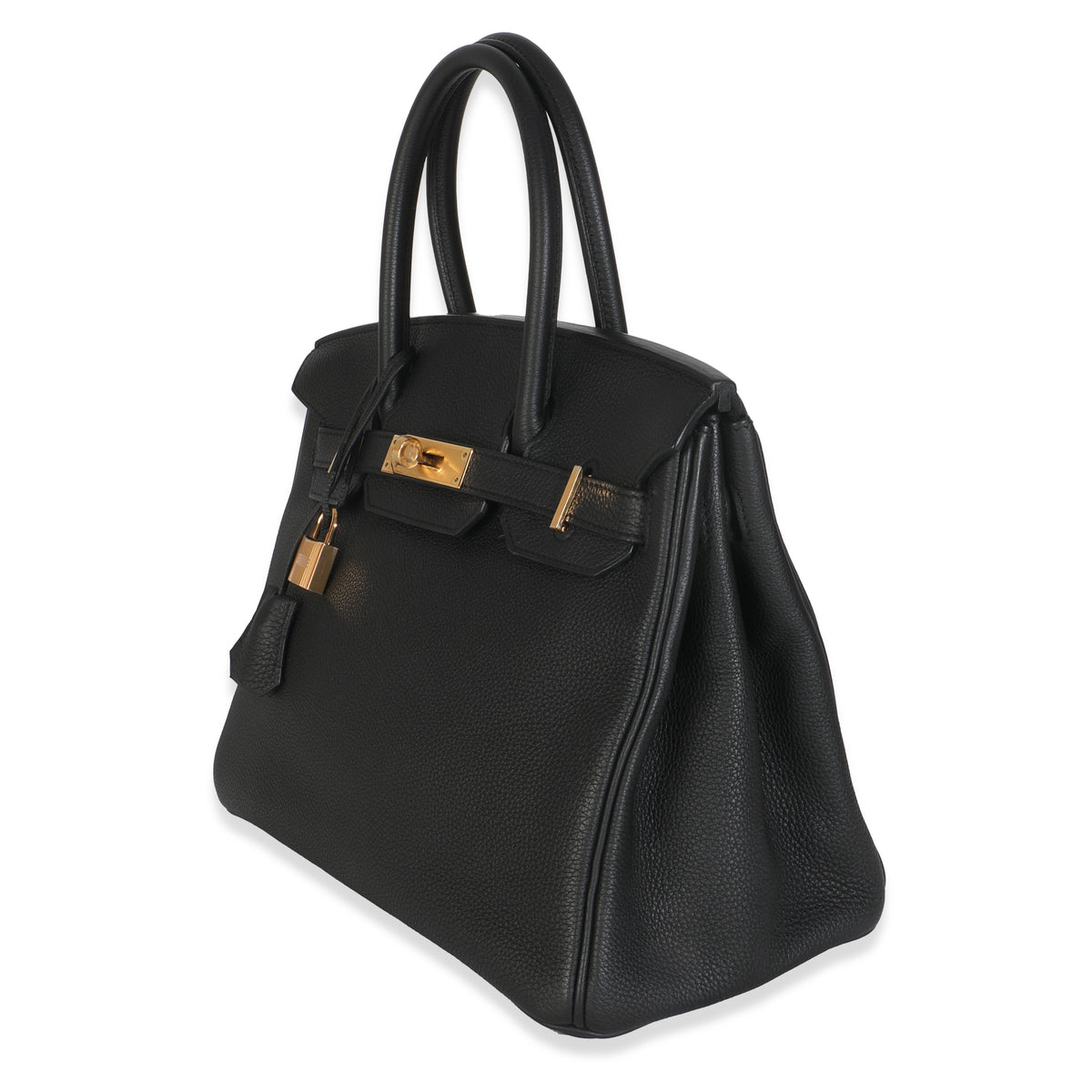 Black Togo Birkin 30 GHW