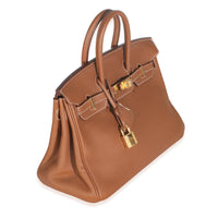 Gold Togo Birkin 25 GHW