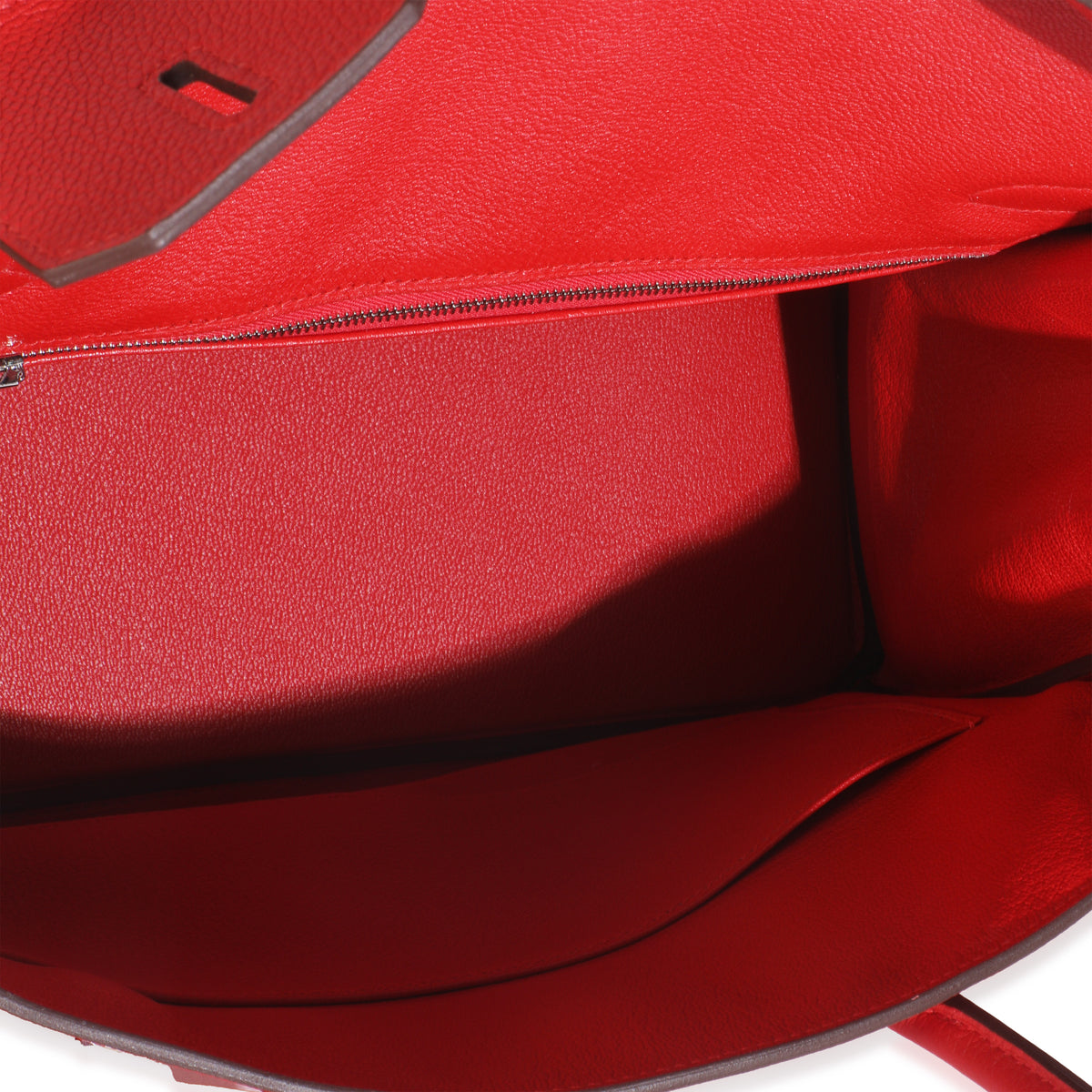Rouge Radieux Togo Birkin 30 PHW