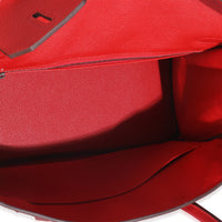 Rouge Radieux Togo Birkin 30 PHW