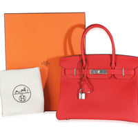 Rouge Radieux Togo Birkin 30 PHW