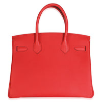 Rouge Radieux Togo Birkin 30 PHW