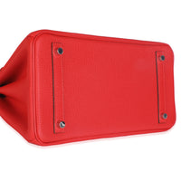 Rouge Radieux Togo Birkin 30 PHW