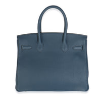 Bleu De Prusse Togo Birkin 30 GHW