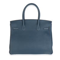 Blue De Prusse Togo Birkin 30 GHW