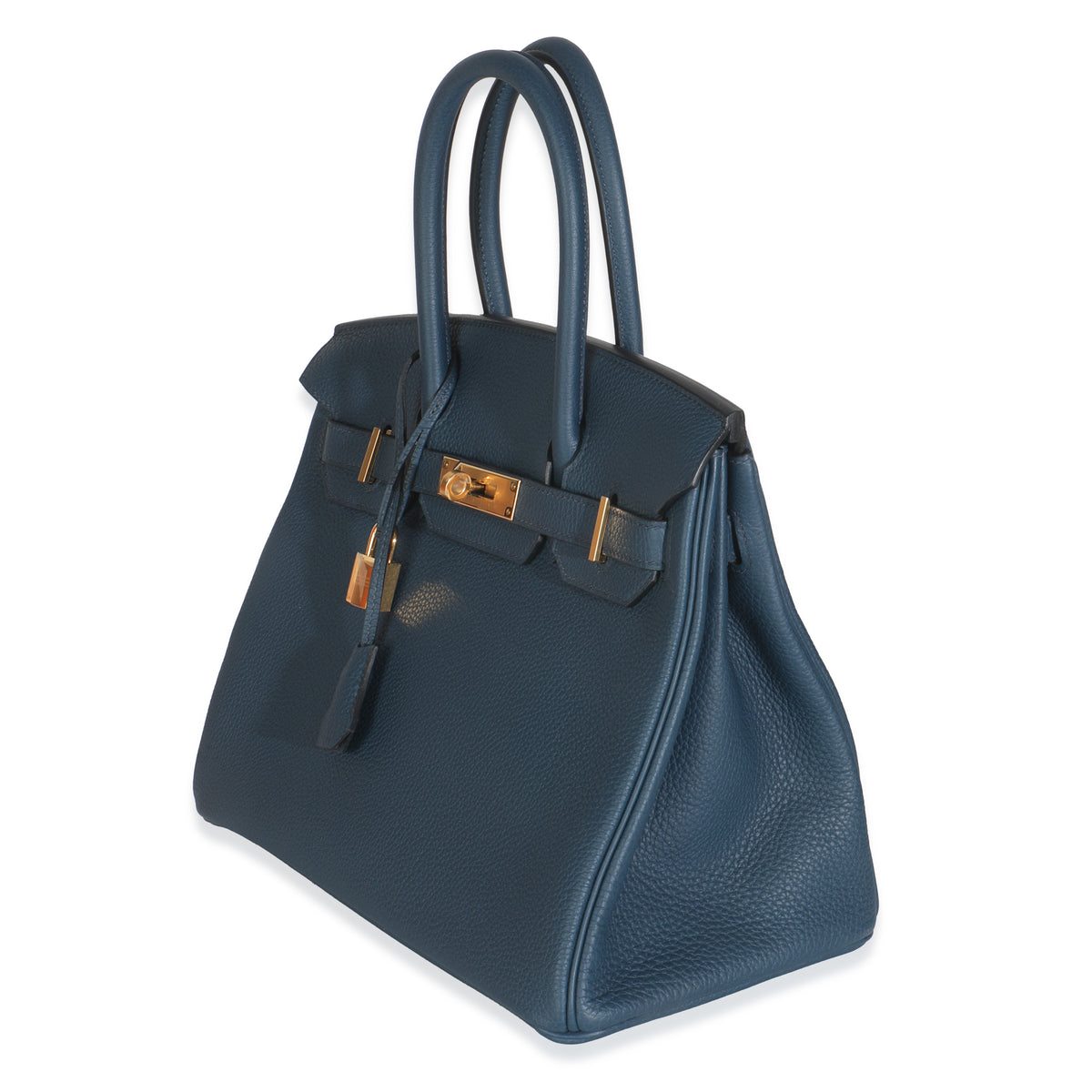 Blue De Prusse Togo Birkin 30 GHW