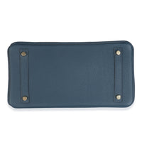 Blue De Prusse Togo Birkin 30 GHW