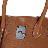 Gold Togo Birkin 30 PHW