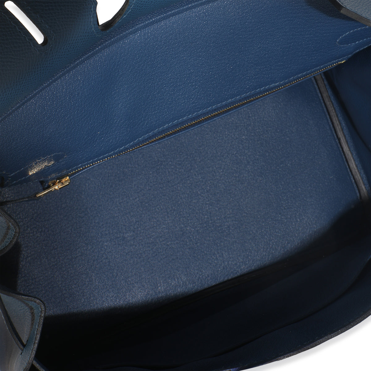 Deep Blue Epsom Birkin 30 GHW